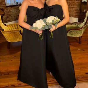 Black Amsale Abby Dress